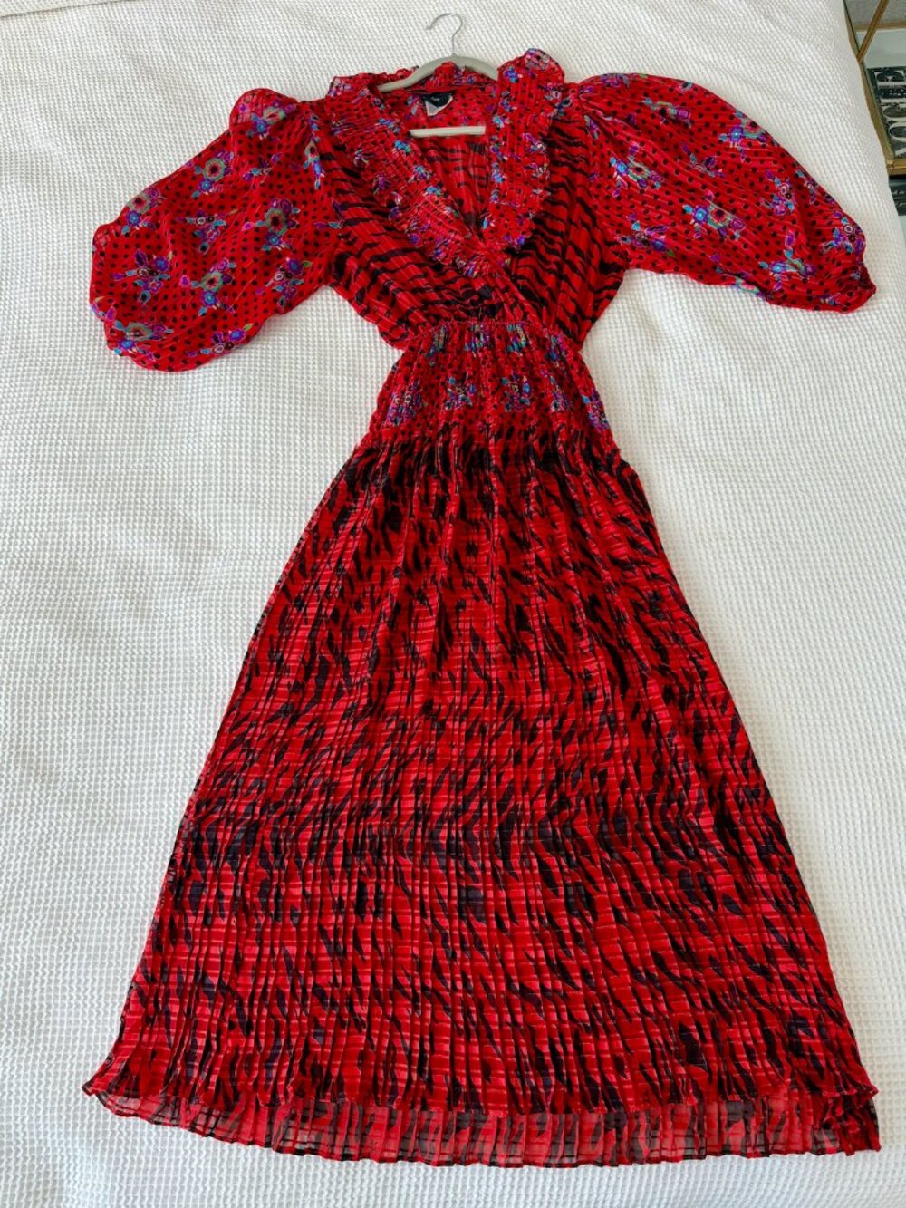 Vintage Diane Freis 1980's Midi Dress